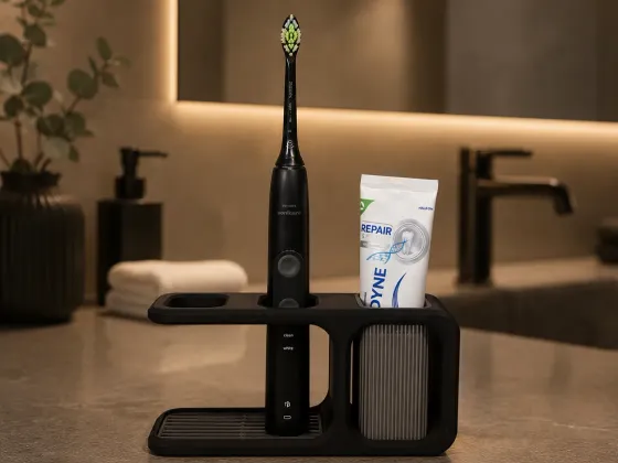 Modern Japandi Toothbrush Stand